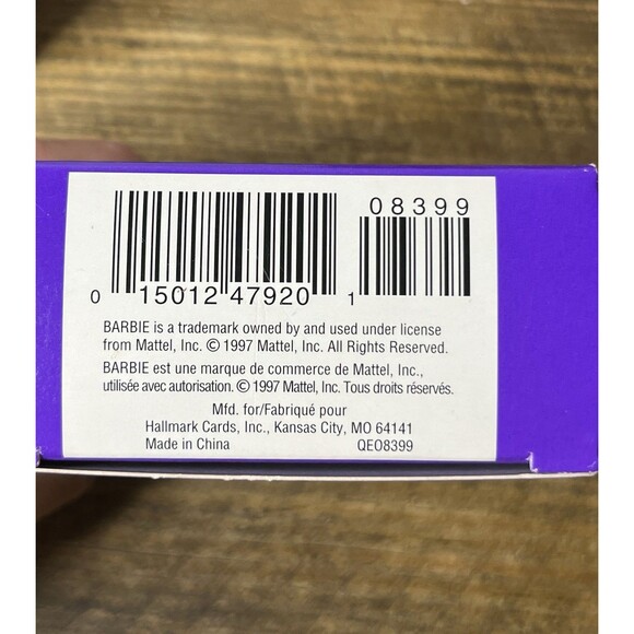 4 Collectible Hallmark Keepsake Barbie Christmas Ornaments w/ Original Box - Picture 9 of 16